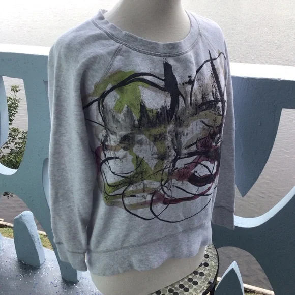 Proenza Schouler Neiman Marcus Long Sleeve Graphic Sweatshirt - Picture 7 of 15